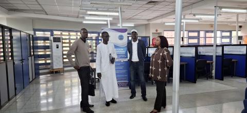 Le 06 janvier 2026 la BU a reçu une délégation du quotidien d’information « Le Soleil » composé de M. Bernard Niang, directeur de la publicité et des abonnements et de M. Jérémy Diémé, responsable du réseau de distribution